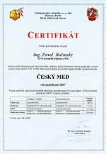 Certifikt jakosti medu